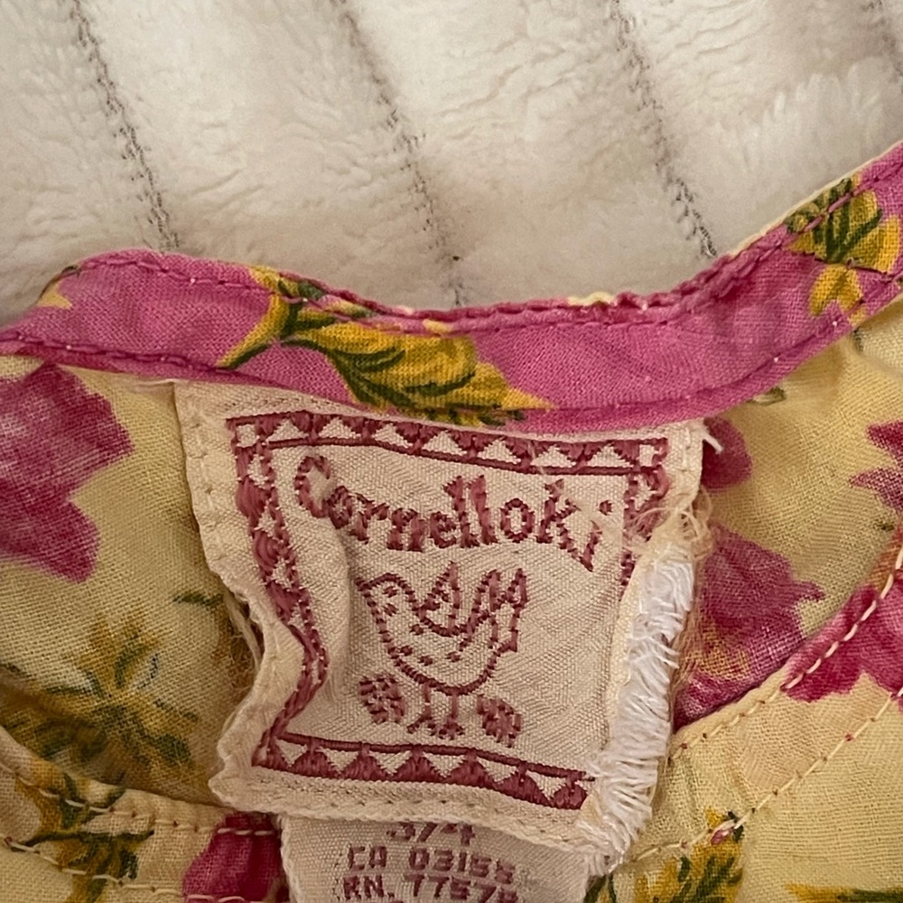 cornelloki vintage dress size 3/4